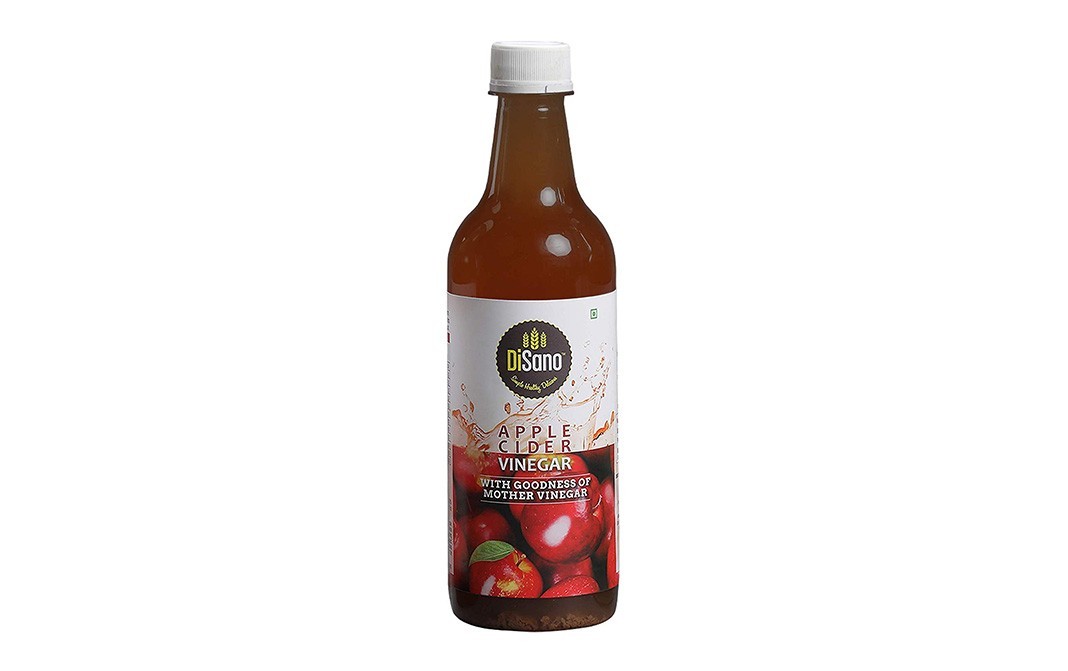Disano Apple Cider Vinegar (With Goodness Of Mother Vinegar)   Glass Bottle  500 millilitre